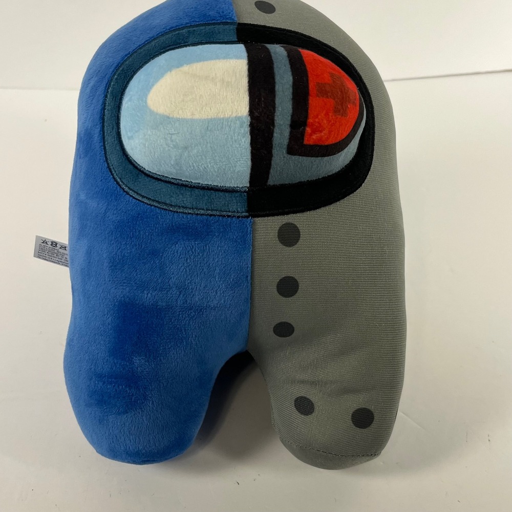 Among Us Special Edition Right Hand Man Plush Toikido Blue Grey Cyborg New